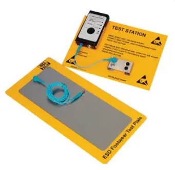Antistatik ESD Bileklik-Topukluk-Ayakkabı Test İstasyonu BD-WST2
