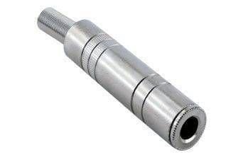 6.3MM STEREO DİŞİ METAL KONNEKTÖR