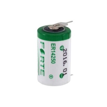 FORTE 3.6V ER14250 1/2AA /2PT Lithium Pil