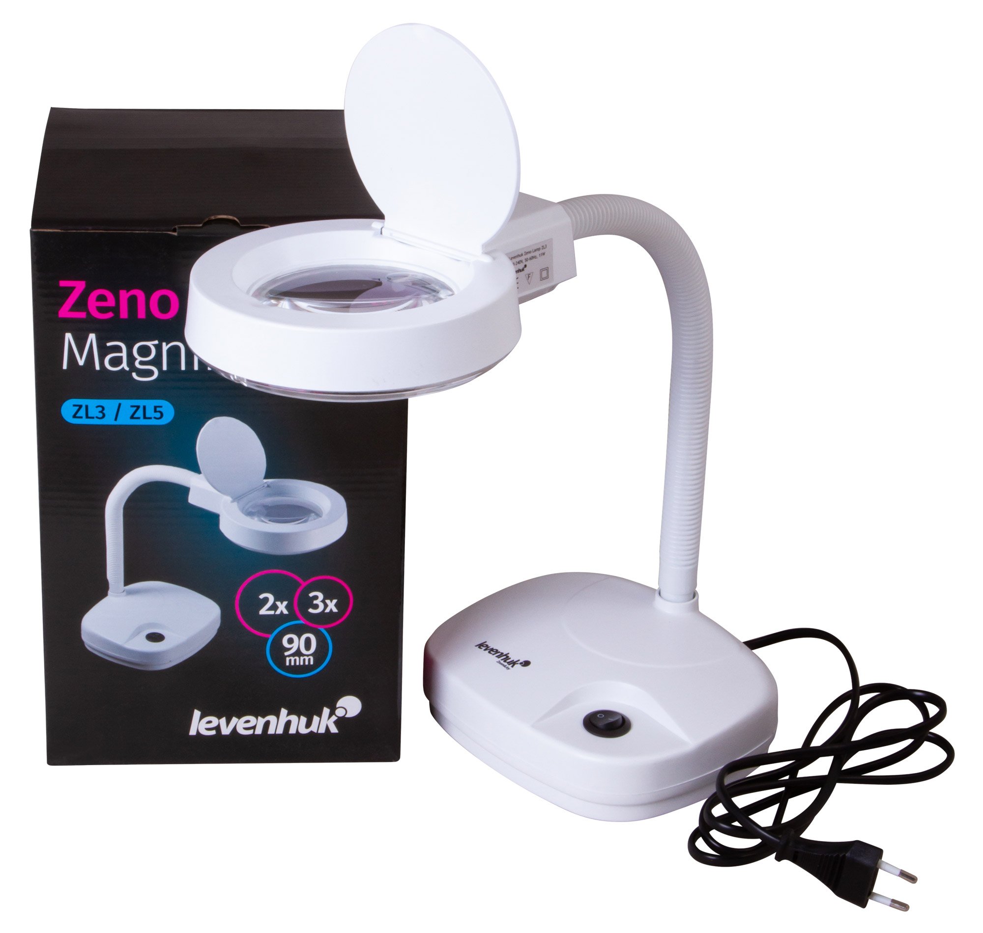 Levenhuk Zeno Lamp ZL3 LUM Büyüteç