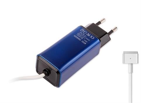 RETRO-Color, Apple Macbook 45W-60W Magsafe 2 Mini Adaptör - Mavi