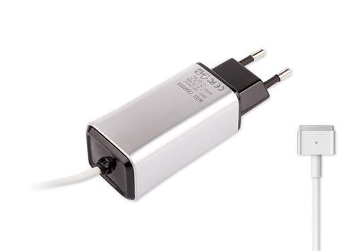 RETRO-Color, Apple Macbook 45W-60W Magsafe 2 Mini Adaptör - Silver
