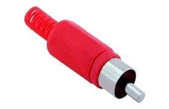 RCA ERKEK PLASTİK KONNEKTÖR - SARI KS302