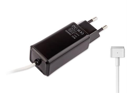 RETRO-Color, Apple Macbook 45W-60W Magsafe 2 Mini Adaptör - Siyah