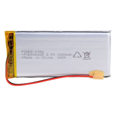 Power-Xtra PX6540105 - 3.7V 3200 Mah Li-Polymer Pil - Devreli