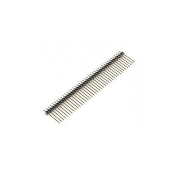 1021 PIN HEADER ERKEK DÜZ  1x40 19mm