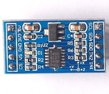 ADXL345 Digital 3 Eksen İvme Sensör Modülü