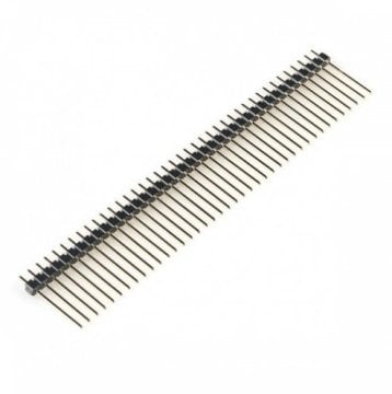 1021 PIN HEADER ERKEK DÜZ  1x40 23mm