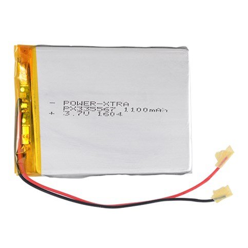 Power-Xtra PX335567 - 3.7V 1100 Mah Li-Polymer Pil - Devreli