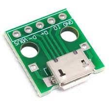 Arduino 2.54mm Micro USB'yi DIP'e Dönüştürücü Modülü