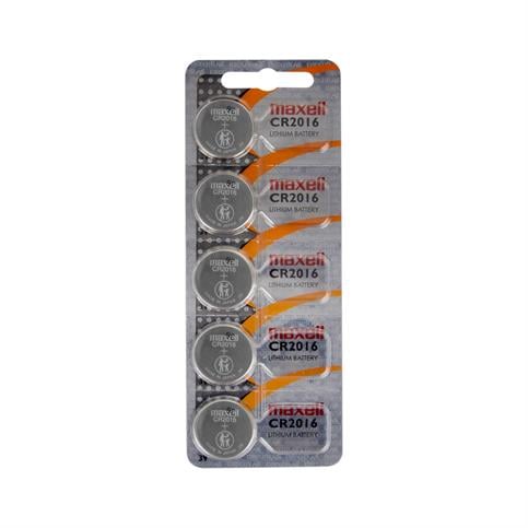 Maxell CR2016 Lithium Pil 5Li Blister - Gri Paket