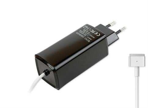 RETRO-Color, Apple Macbook 85W Magsafe 2 Mini Adaptör - Siyah