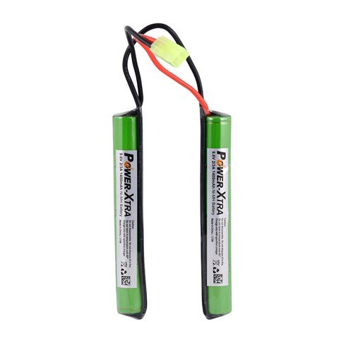 Power-Xtra 8S1P - 9.6V 1400 Mah 2/3A - Ni-Mh Şarjlı Batarya - Soketli-10C