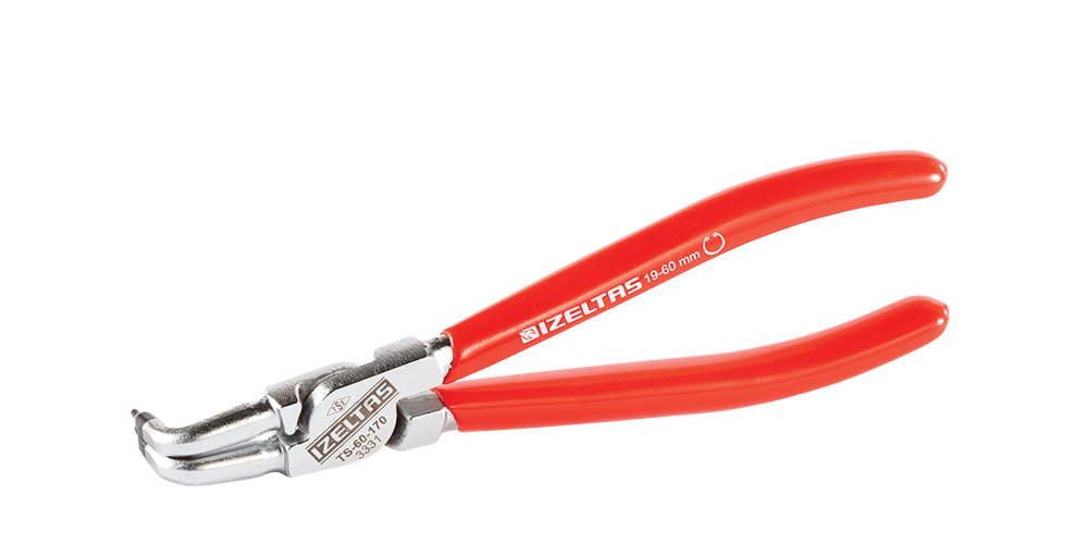 İzeltaş 3331120290 290mm İç Segman Pense Eğri