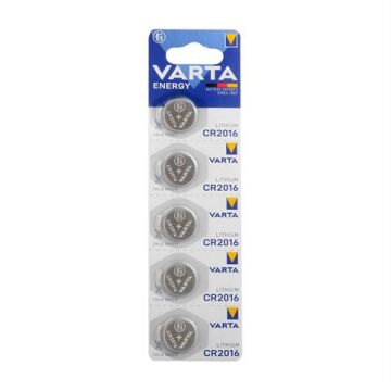 Varta 6016 Energy Lithium CR2016 Pil 5Li Blister