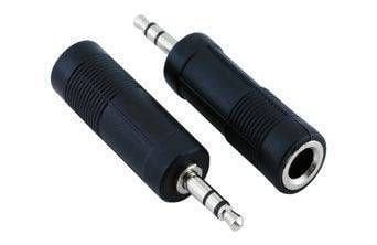 6.3MM STEREO DİŞİ - 3.5MM STEREO ERKEK ADAPTÖR KS401