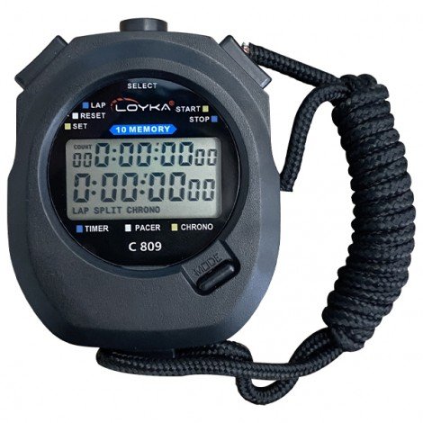 Loyka C809 El Tipi '10 Lap Hafızalı' Dijital Kronometre