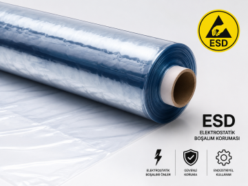 Antistatik PVC Branda Perde IZ-W177