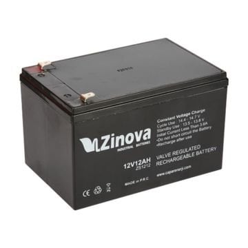 Zinova 12V 12 Ah Bakımsız Kuru Akü
