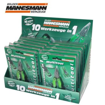 Mannesmann 10271 Çok Amaçlı Cep Pensesi (10 Fonksiyonlu)