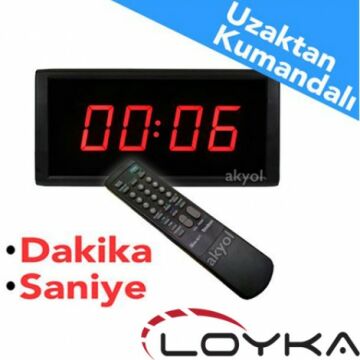 Loyka Chrono LC-4 (4 Haneli) Uzaktan Kumandalı Işıklı Zamanlayıcı