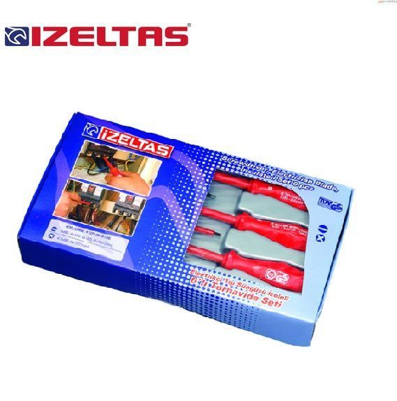 İzeltaş 4101 Süngüsü İzoleli Tornovida Seti (6 parça)