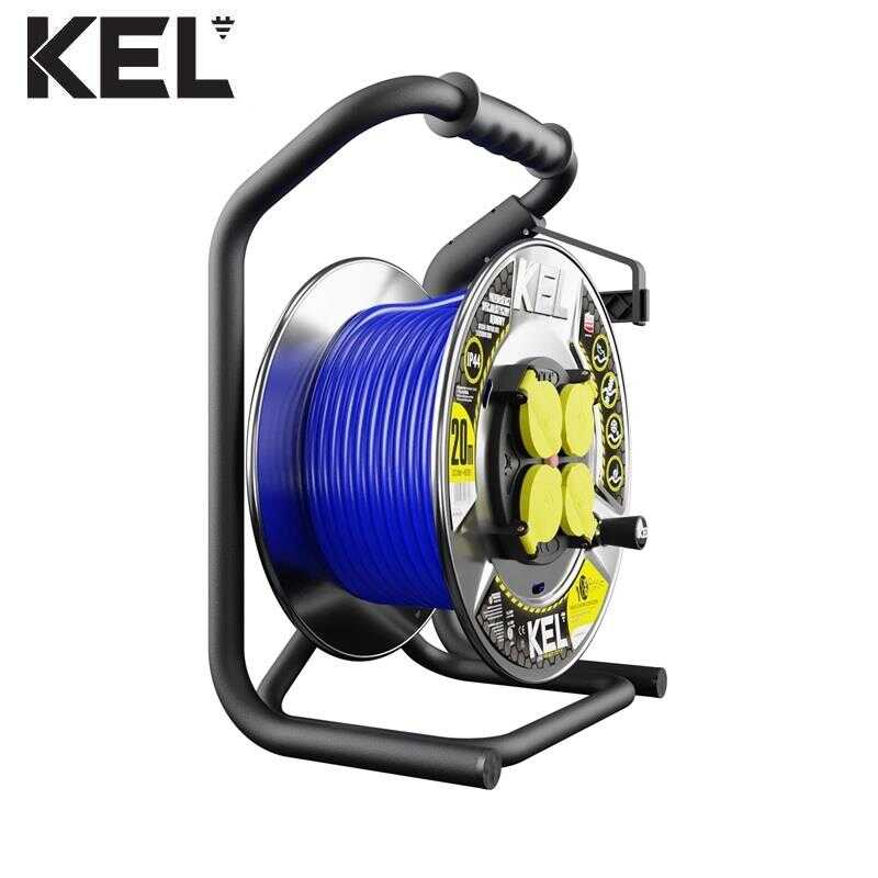 KEL 99471 Ağır Hizmet Tipi Uzatma Kablosu 50m, 3X2.5 mm2