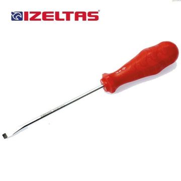 İzeltaş 4300 Rod Seri Düz Uçlu Tornavida 4 x 100mm