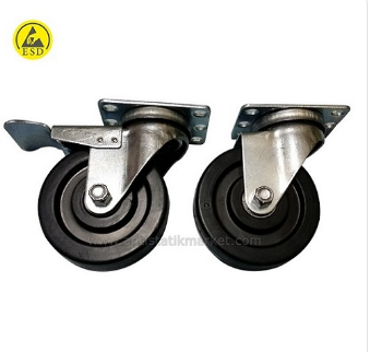 Antistatik ESD Tekerlek 75mm Çap MX-B04-C-P_3