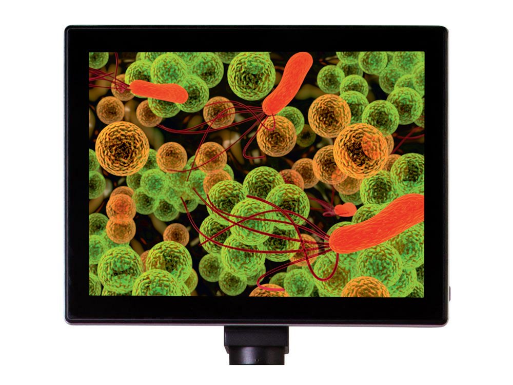 9,4'' LCD Ekranlı Levenhuk MED 5M Mikroskop Dijital Kamerası