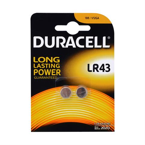 Duracell LR43 1.5V Pil 2Li (İ)