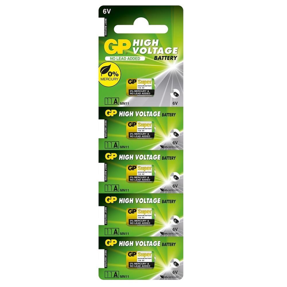 GP 11A 6V Alkalin Pil 5'li Paket