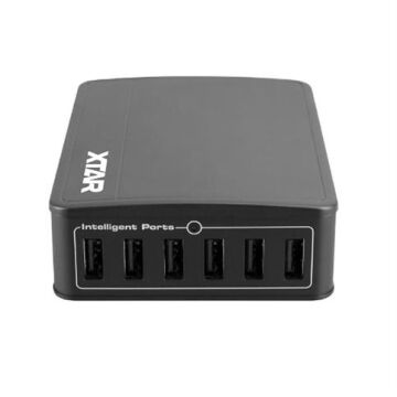 Xtar SIX-U - 45W 6-Port USB Çoklu Şarj Cihazı