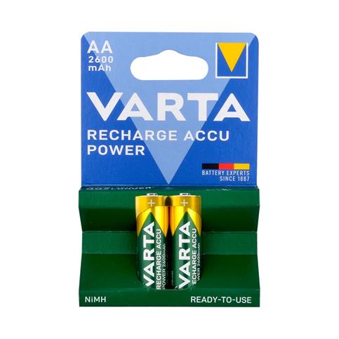 Varta  Rechargeable Accu Ready 2 Use AA 2600mAh Kalem Pil Şarj Edilmiş Kullanıma Hazır 2'li