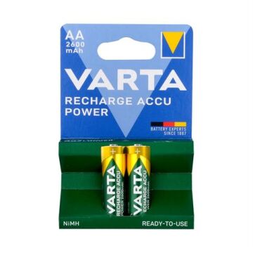 Varta  Rechargeable Accu Ready 2 Use AA 2600mAh Kalem Pil Şarj Edilmiş Kullanıma Hazır 2'li