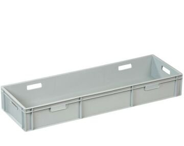 Yanları ve altı kapalı Kasa AX-4116   Dış ebatları: 400 x 1200 x 171 mm