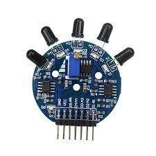Arduino 5 Kanallı Yangın Sensör Modülü