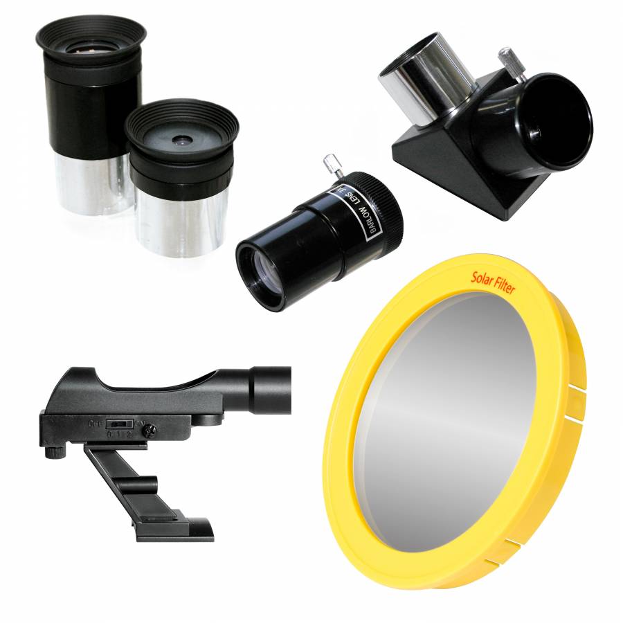 Bresser Sirius 70/900 AZ Telescope with smartphone camera adapter
