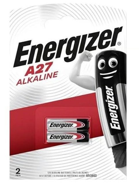Energizer A27 Alkalin Pil 2'li Paket