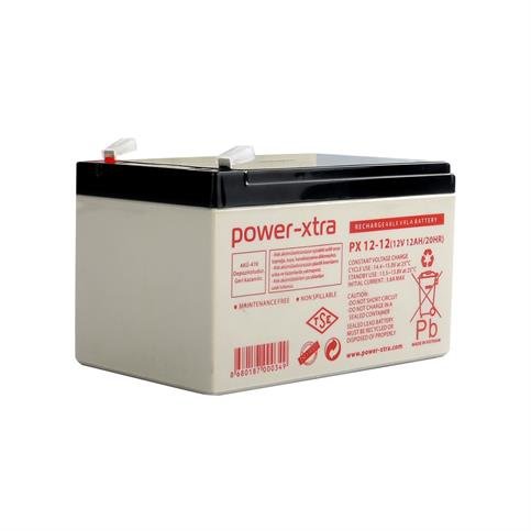 Power-Xtra 12V 12Ah Bakımsız Akü