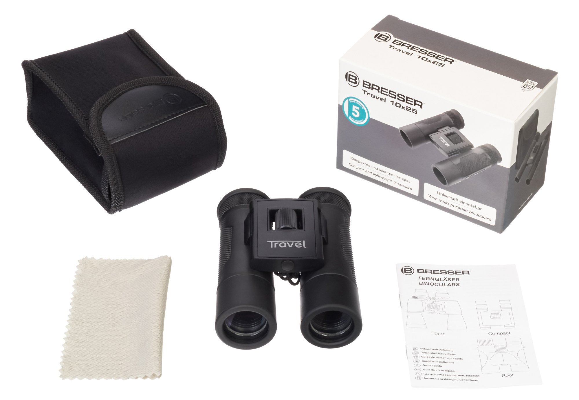 Bresser Travel 10x25 Binoculars