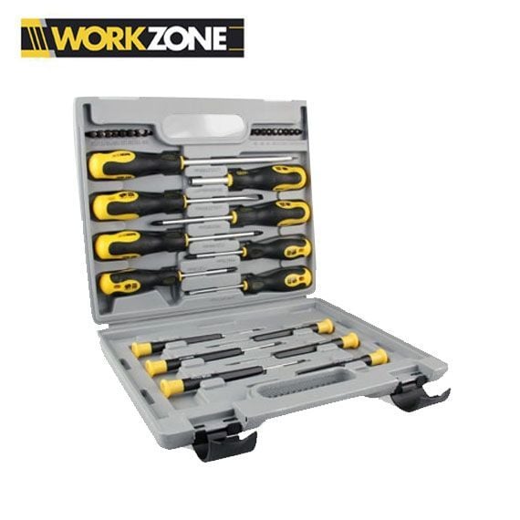 WORKZONE Tornavida Seti (32 Parça)