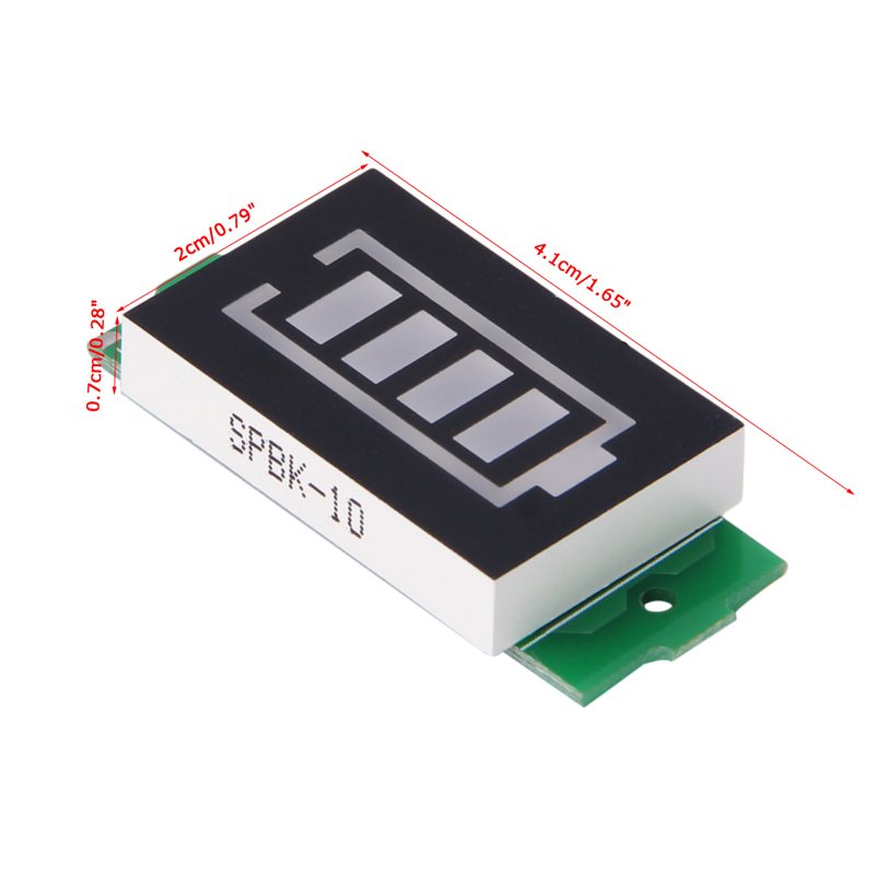 Arduino 15 Lithium Batarya Kapasite Göstergesi Modülü