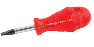 İzeltaş 4110176525 Kraft Seri Düz Uçlu Topaç Tornavida 6.5x25