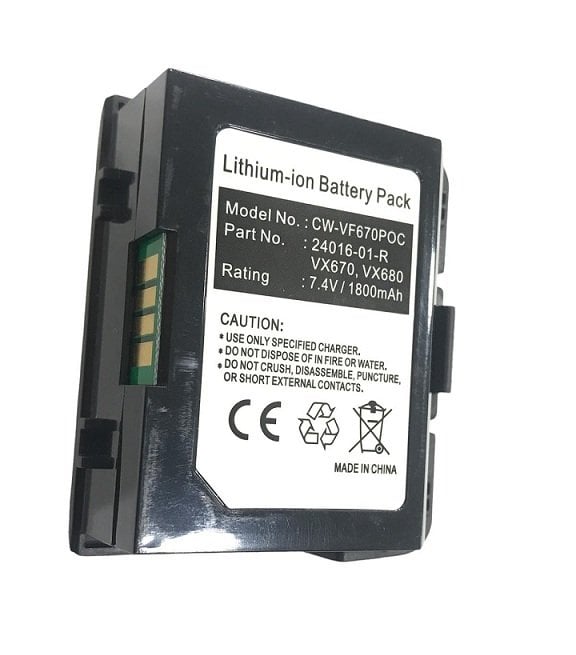 Sertec - VeriFone VX 680 / VX 680 ECR Plus Pos Uyumlu Batarya