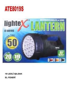 ISILDAK 19 LEDLI EL FENERI LT-8019S