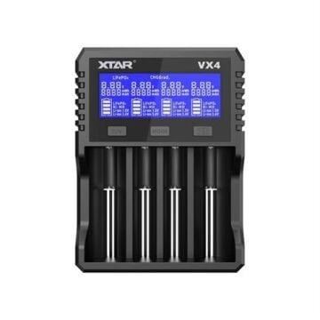 Xtar Visible Mixer VX4 - Taşınabilir LCD Ekranlı Li-İon/Ni-Mh/Lifepo4 Pil Şarj Cihazı - 4Lü