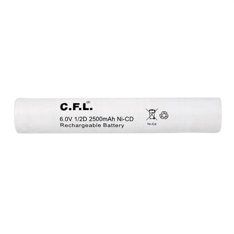 CFL 6.0V 2500 Mah ( Maglite ) Ni-Cd Şarjlı Batarya