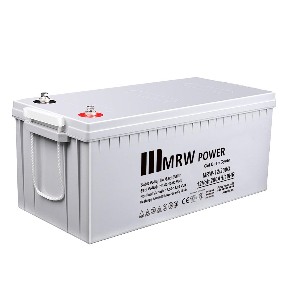 MRW POWER JEL AKÜLER  12Volt 200AH