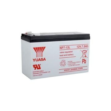 Yuasa NP 12V 7 Ah F2 (Kalın) Bakımsız Kuru Akü
